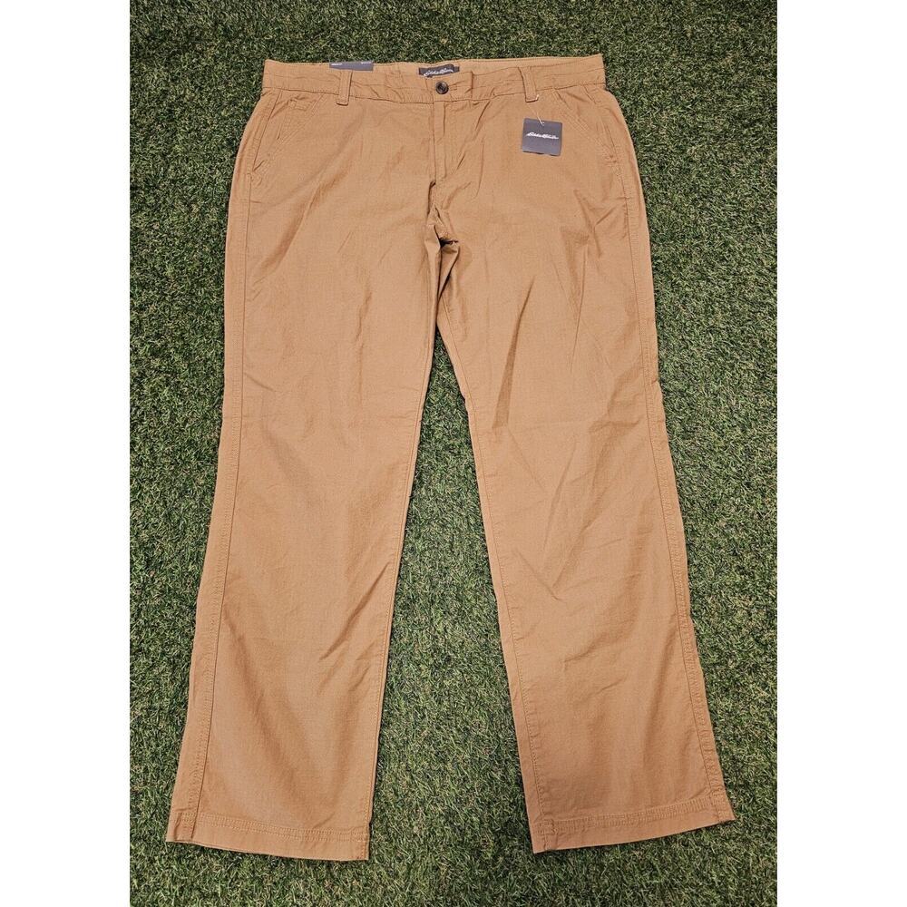 Eddie Bauer Women's Straight Leg Pants - Brown